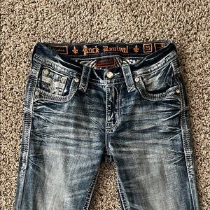 Rock Revival Faded Indigo Jeans